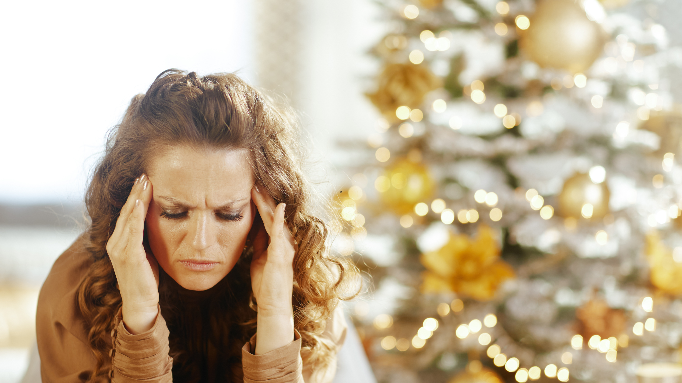 holiday stress and headaches